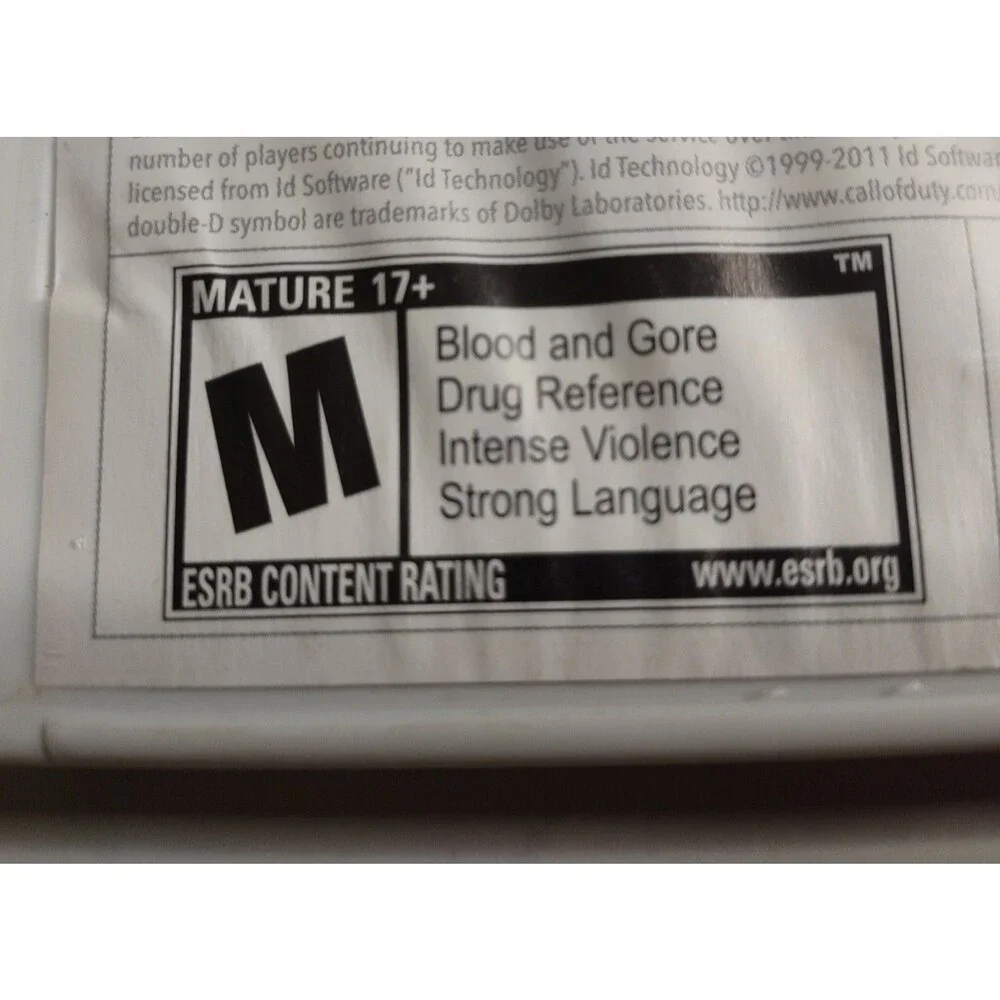 COD: ModernWarfare Wii Game Disc + Case Call of Duty